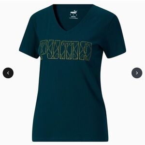 NWT Puma Deco Glam Women's Logo Tee